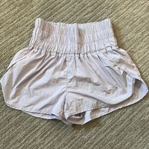 FREE PEOPLE MOVEMENT Way Home Shorts Size M Gray/Purple